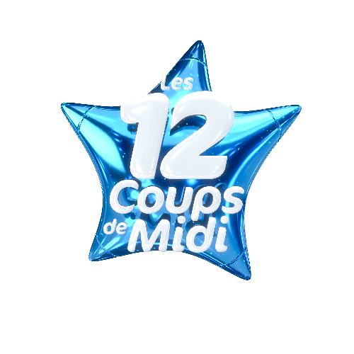 12 Coups de Midi Bleu Neutre